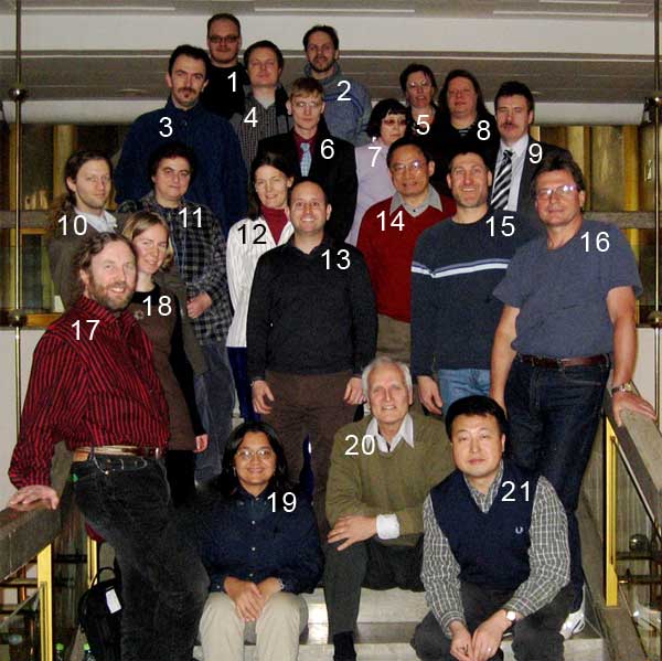 Participants in the 2008 workshop
